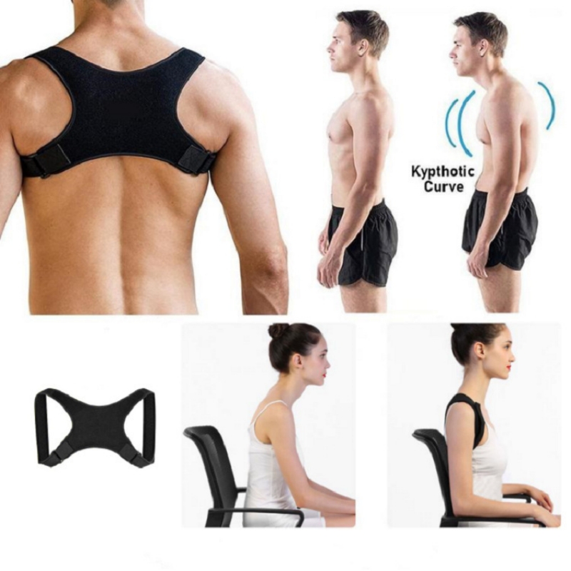 Posture Corrector Invisible Adjustable Back Clavicle Correction Belt ...
