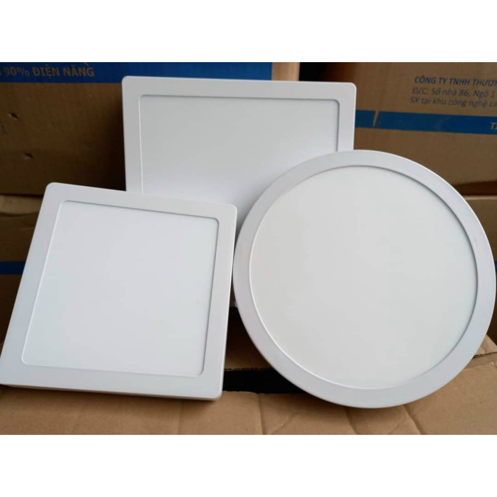 Đèn led ốp trần tròn ,đèn ốp trần vuông edison cao cấp 12w ,18w ,24w đèn ốp trần trang trí phòng khách