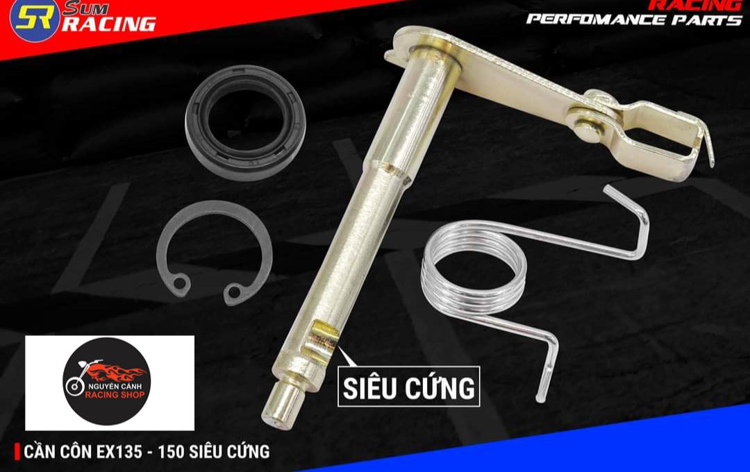 Bộ cần côn Sum racing siêu cứng xe Exciter 135-xe Exciter150