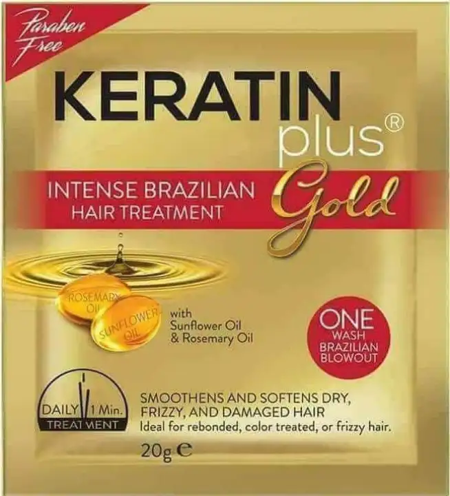 keratin plus luxurious brazilian hair treatment