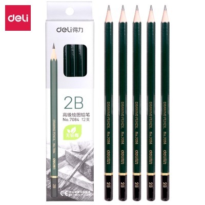 CHIẾC BÚT CHÌ DELI 2B HÀNG ĐẸP CHẤT LƯỢNG - C17.