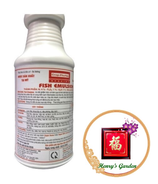 Phân Cá Phú Hào - Fish Emulsion USA - #193A# 250ml