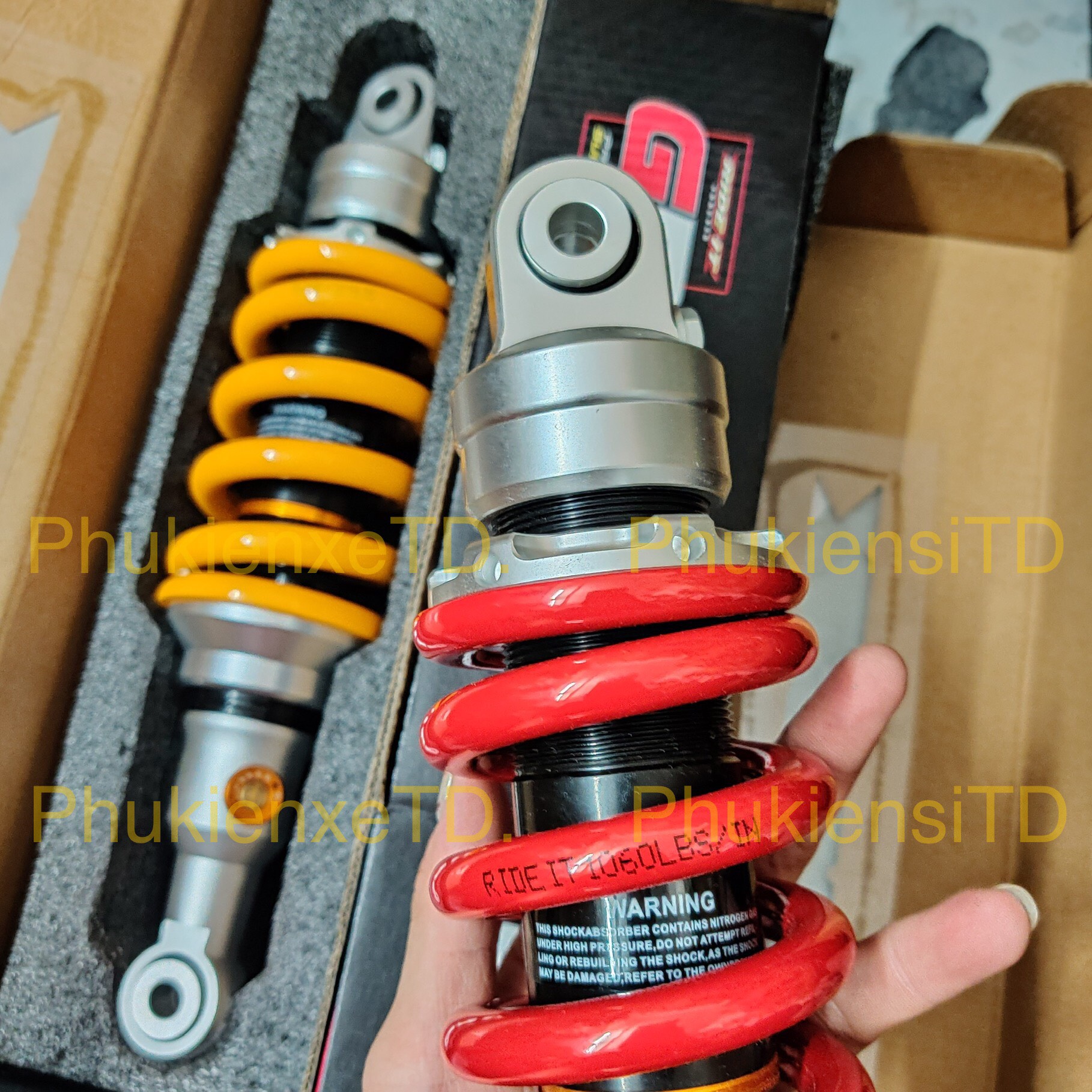 Phuộc Fx Yaz Xipo (sport) Satria2000 không bình Ride It