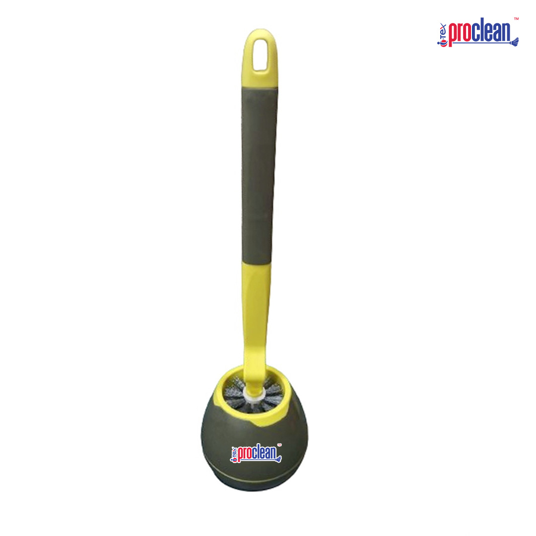 Proclean Regular Bowl Brush With Poly Fibers, Curved Head for Cleaning ...