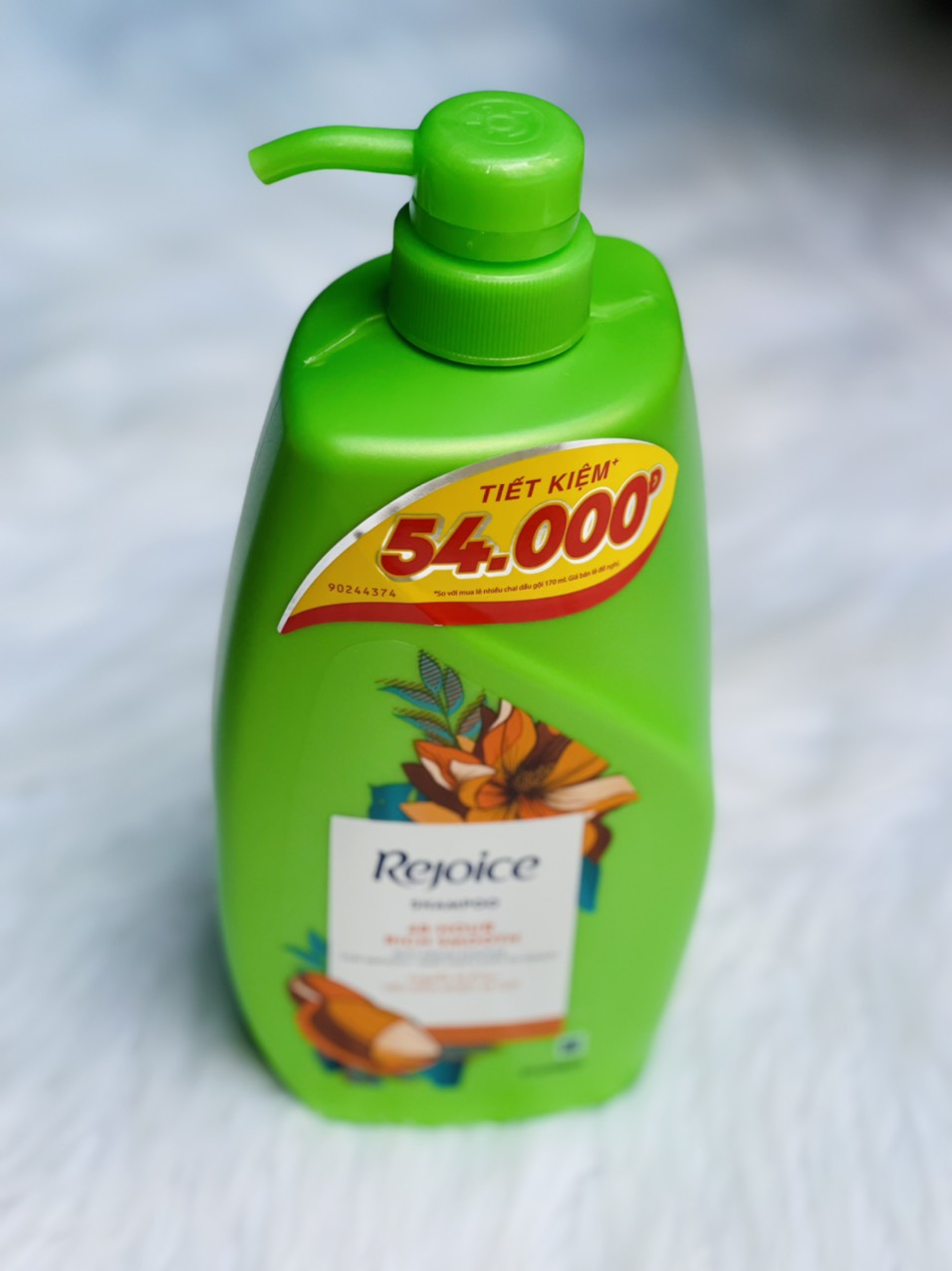 Dầu gội REJOICE 900ml - Siêu mềm mượt 48h