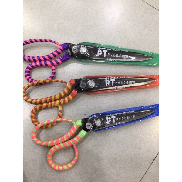 Kéo cắt vải tay vằn, Kéo PT số 1 2 3