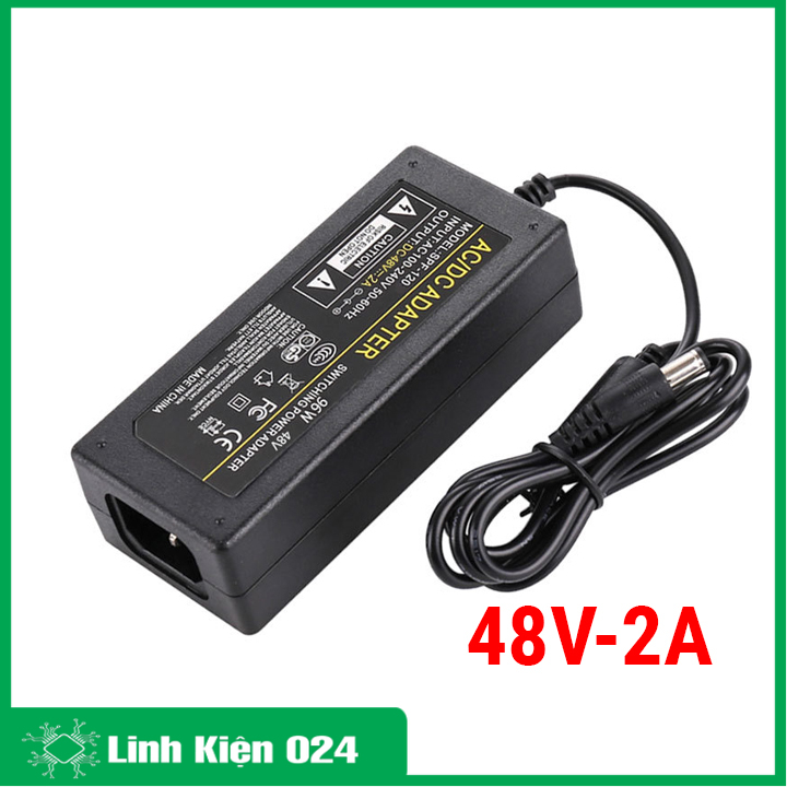Nguồn adapter dc 42v / 48v 2a jack 5.5x2.1mm
