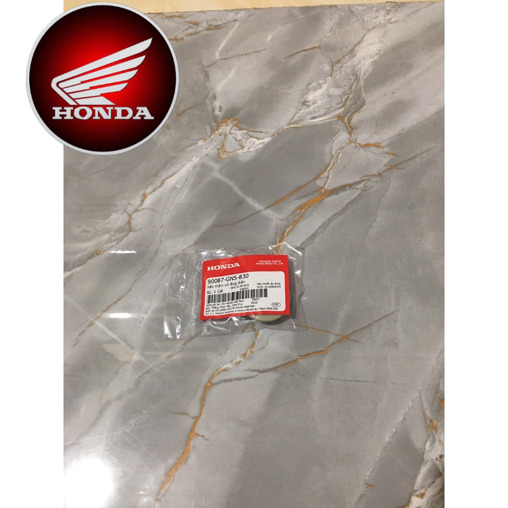 Nắp thăm vô lăng điện Trắng lớn (90087GN5830)