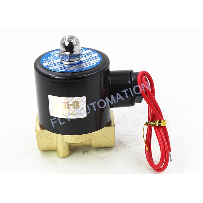(Ưu đãi lớn) Van điện từ ren 17mm( 3/8 inh ) UD-10 220v Hàng Nhập Khẩu