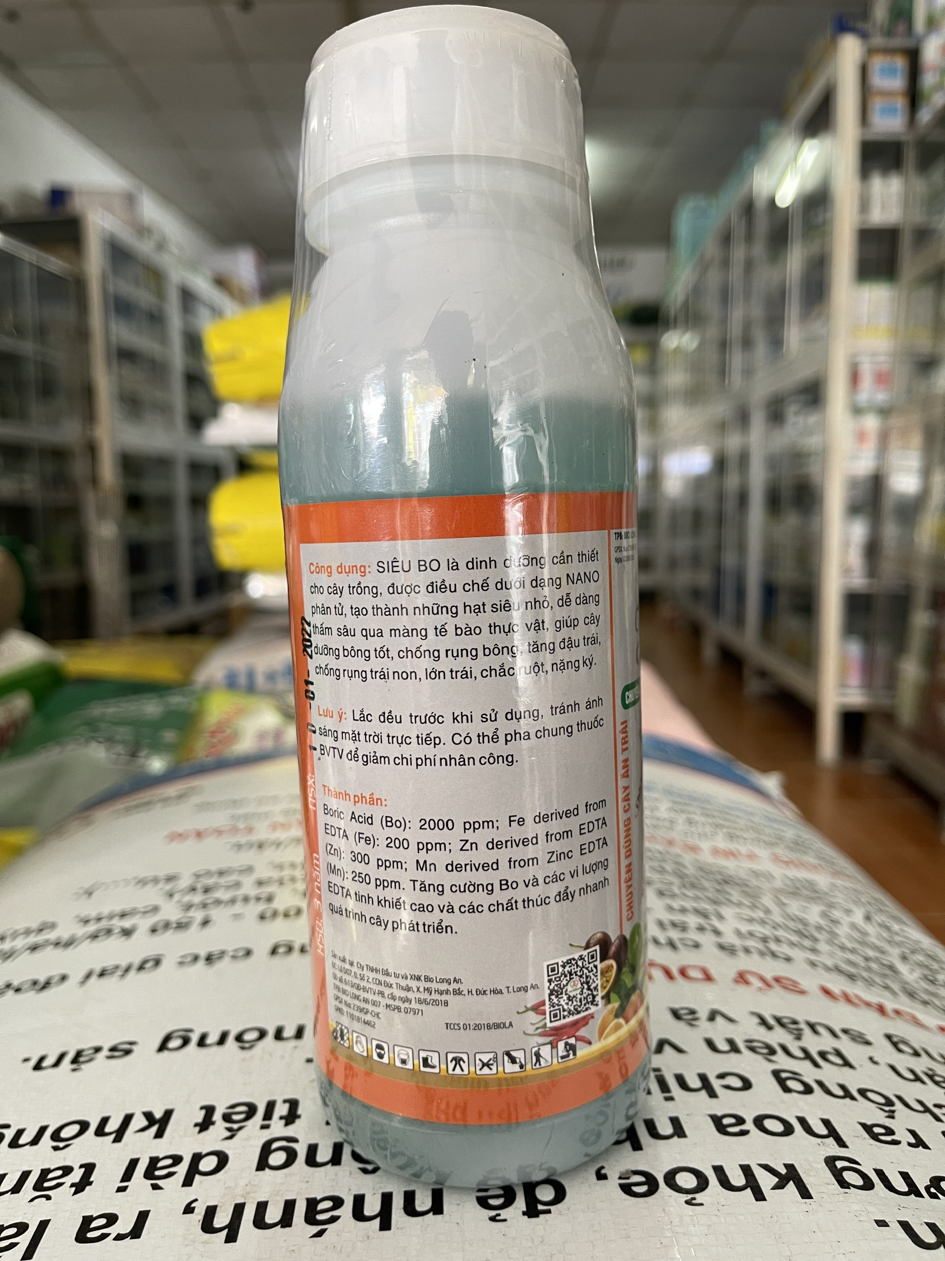 PHÂN BÓN LÁ BIO JAPAN SIÊU BO 500ML