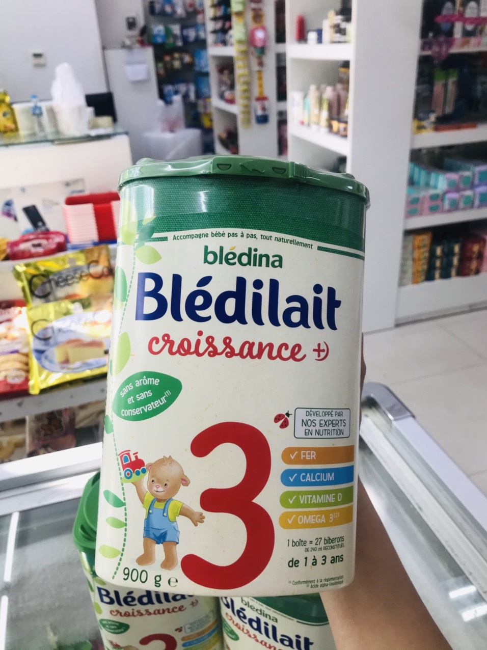 Sữa bột Bledilait Croissance 3 900g - Từ 1 đến 3 tuổi date 2025