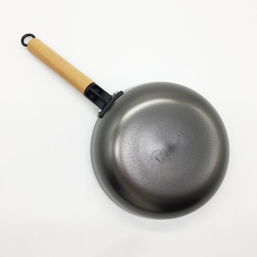 [FREE SHIP][Dùng được mọi loại bếp]  Chảo gang cao cấp La Gourmet Nitrigan  (20cm)(24cm)(28cm)(30)(32cm)(36)
