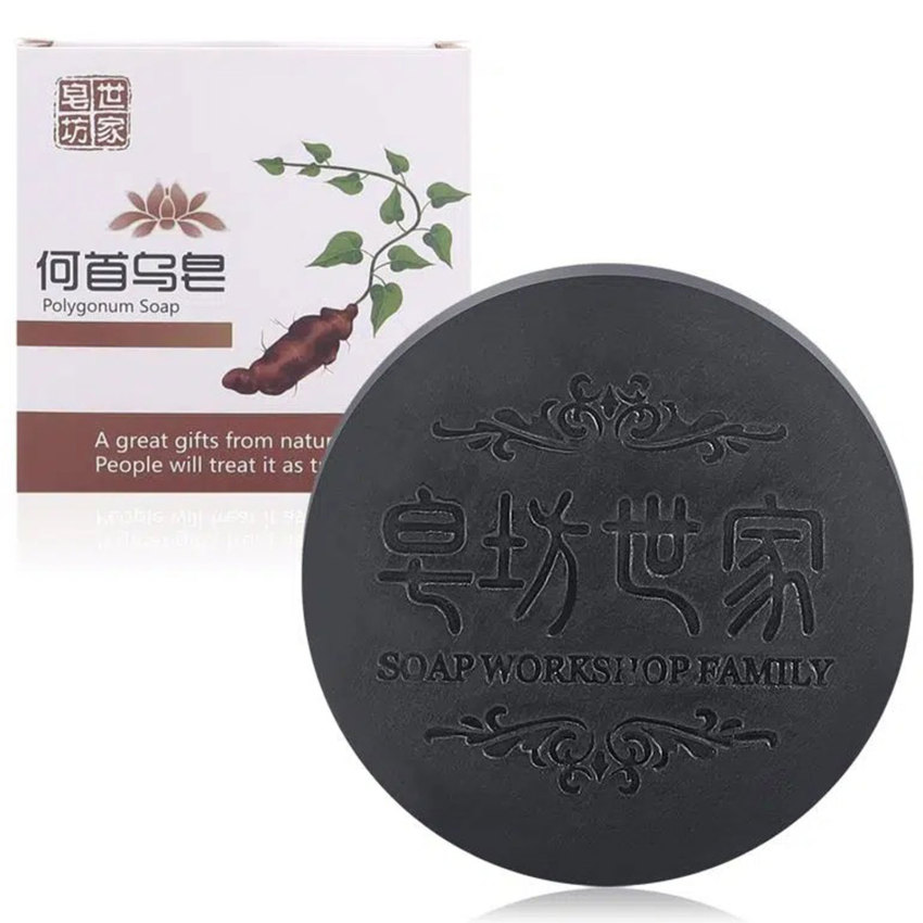 Natural Polygonum Multiflorum Hair Soap Polygonum Multiflorum Shampoo And Conditioner Bar