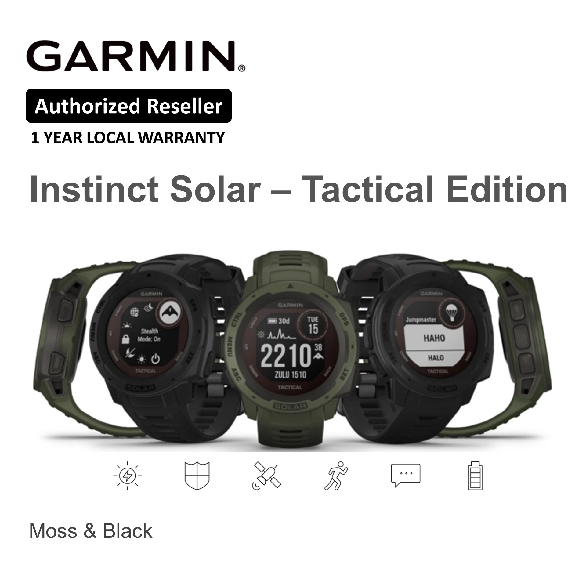 garmin instinct charging