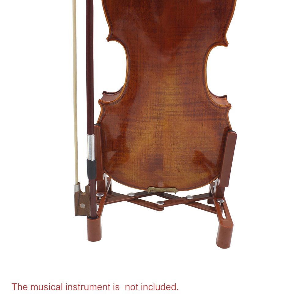 Phổ violon khung violon essories Trọng lượng nhẹ tiện dụng có thể gập lại chân đỡ nhựa cho kích thước đầy đủ 4/4 3/4 1/2 1/4