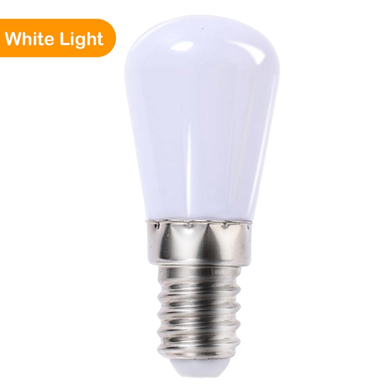 2Pcs LED Refrigerator E12 Light Bulbs 220V Kitchen Lamps for Refrigerator Display Cabinets