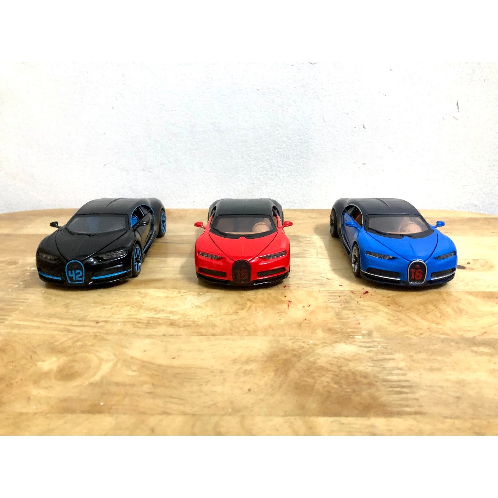 Mô hình xe Bugatti Chiron Pur Sport _ Tỷ lệ 1:32