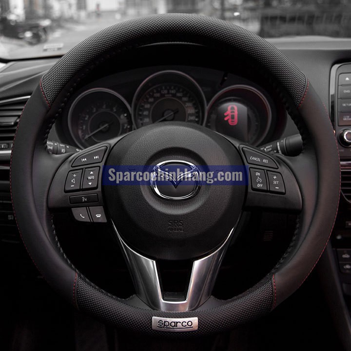 Bọc vô lăng sparco spc1113bks chính hãng