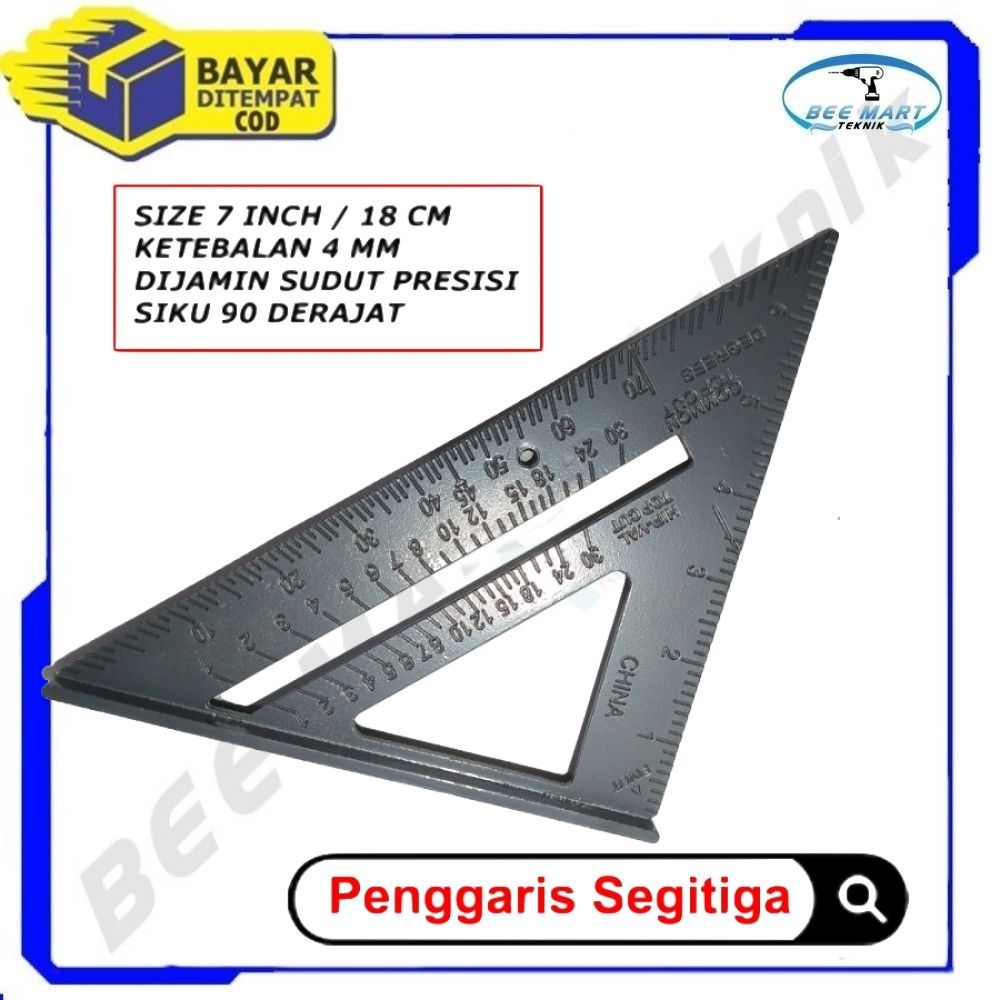 Siku Pada Rafter Rafter Square Speed Square Penggaris siku Segitiga Pasekon Penggaris ...