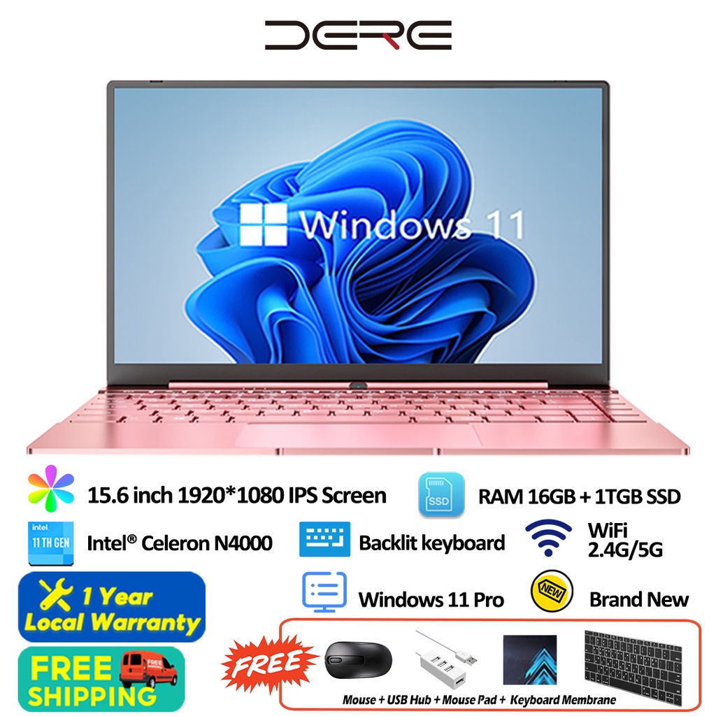 Celeron N5095 Dere R9 Pro Notebook Price Dere R9 Pro Notebook Sales
