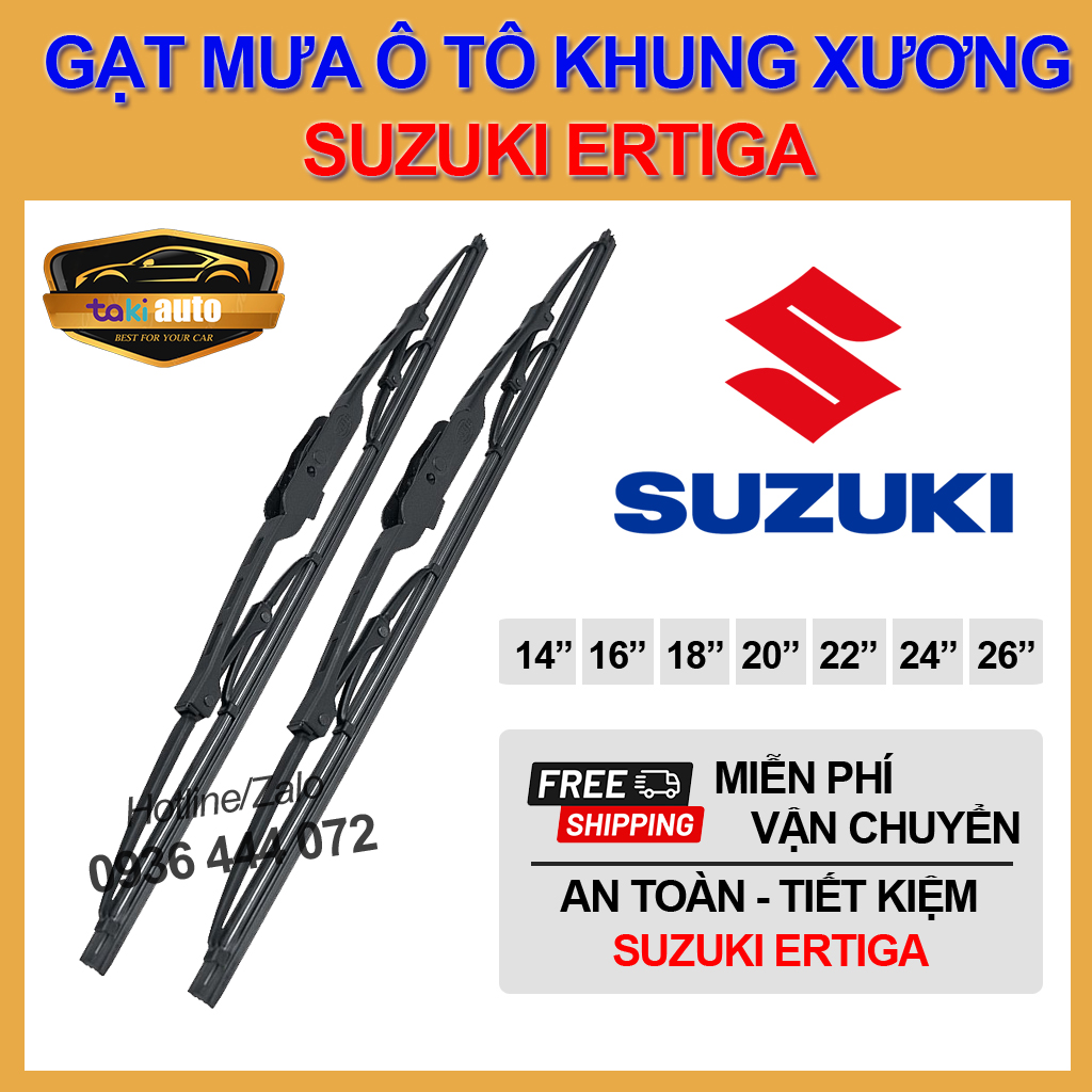 [Suzuki Ertiga] wipers skeleton frame iron car Suzuki Ertiga Rod wiper glass water rain car steam 4,5,7 seat, wiper blade rain, brush brushed rainfall, wiper blade rain Silicon ultra-quiet
