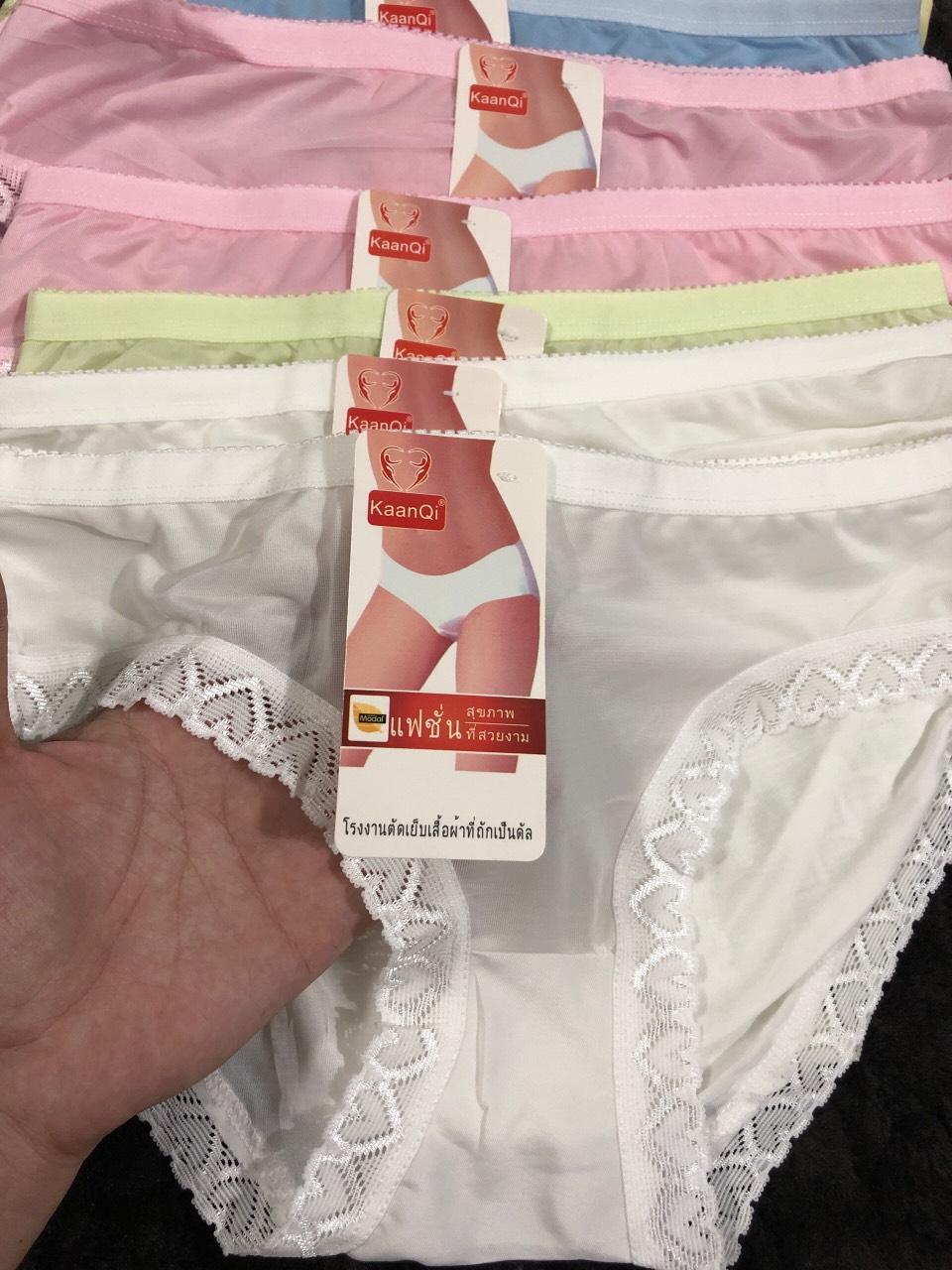combo 10 quần lót nữ thun lạnh (TL.583), size 40-52kg