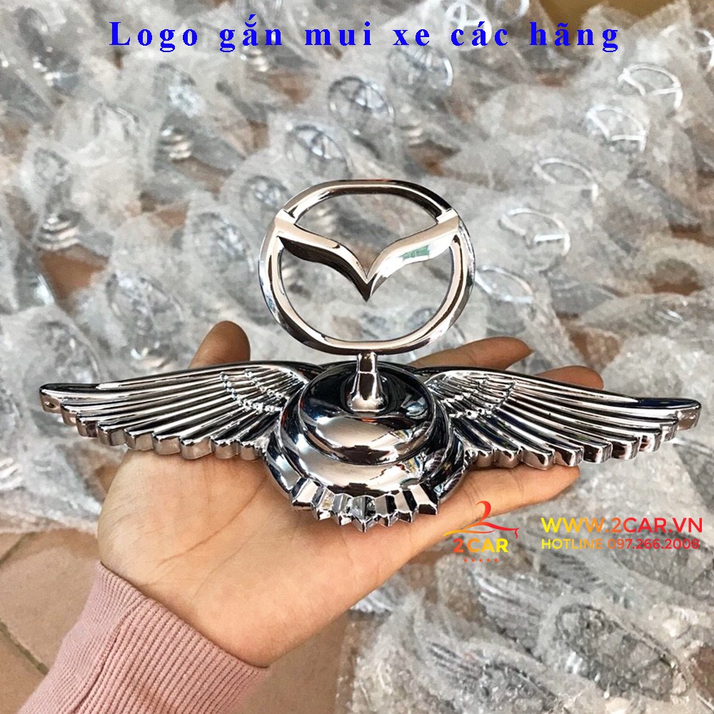 Logo gắn mui xe ô tô hãng Mazda