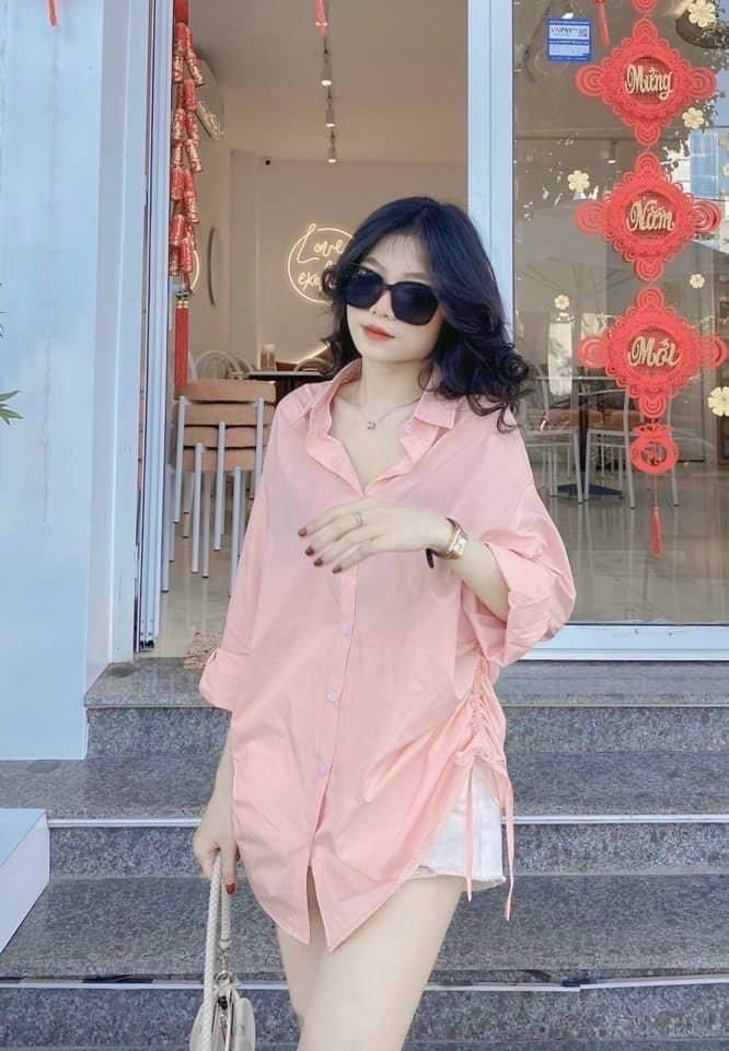 Set đồ sơ mi kèm quần sang xịn mịn