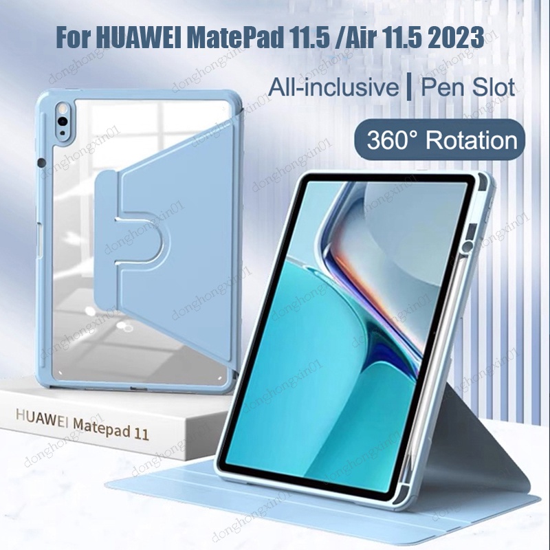 For HUAWEI MatePad 11.5 Inch Case 2023 360 Degree Rotation ...