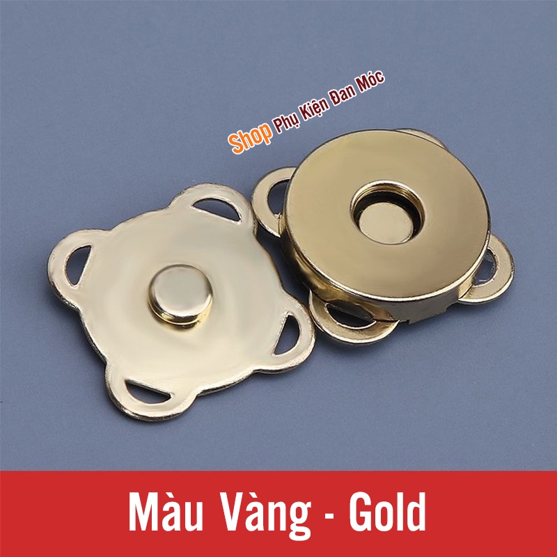 Nút hít nam châm 18mm - Phụ kiện làm túi xách