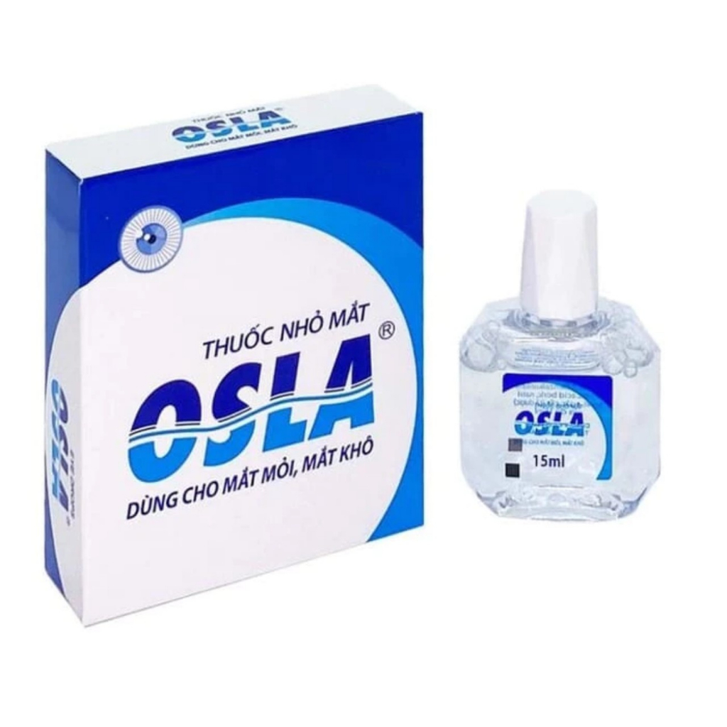 [Cam kết chính hãng] Nước nhỏ mắt Osal chống mỏi, khô mắt - chai 15ml
