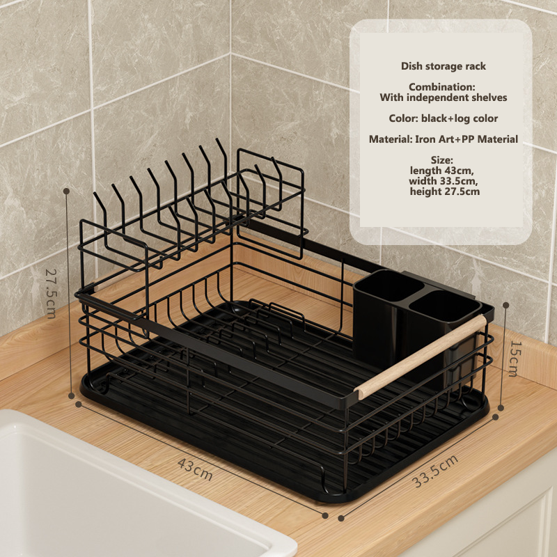 Drain Bowl Rack Kitchen Dish Rack Drain Bowl Rack Household Dish Rack Sink Storage Rack Bowl Chopsticks Filter Rack