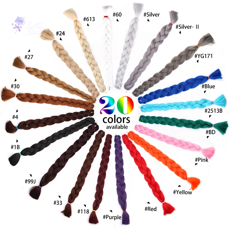 Falling Down 82Inch 165g Xpression Braids Hair Extension Expression Twist Jumbo Braid Long Pre Stretched Crochet Braiding Hair for Women