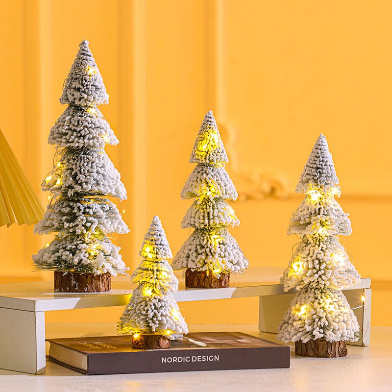 Cây thông nhí tuyết nhiều tầng k05 trang trí noel giáng sinh