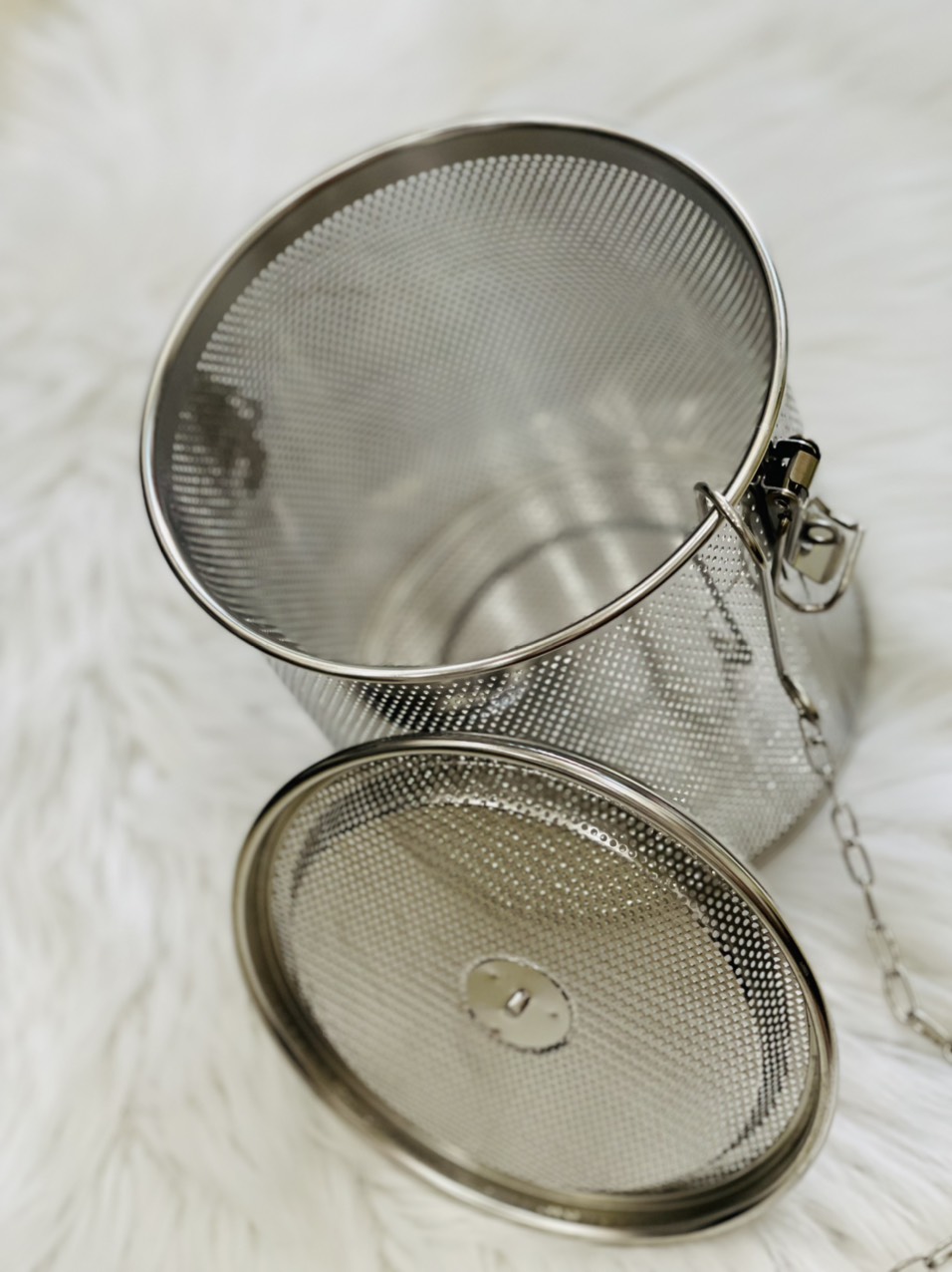 ĐỒ Lọc Gia Vị INOX cao cấp (05 Size: 8cm, 10cm, 12cm, 14cm, 16cm)