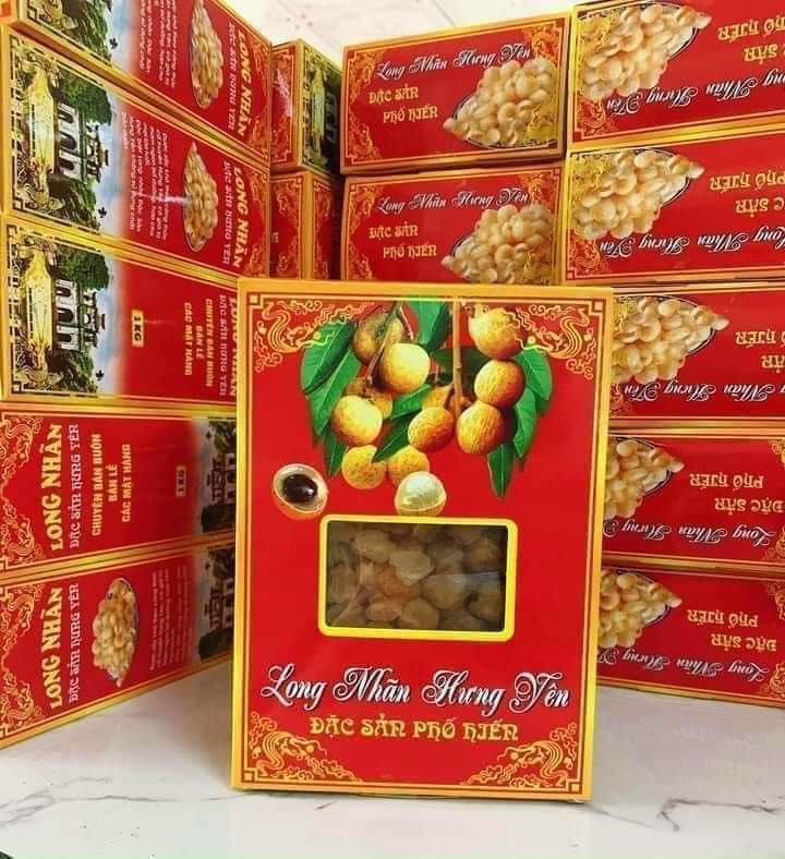 Long nhãn sấy khô đặc sản Hưng Yên  (Loại 1 Hút chân không)