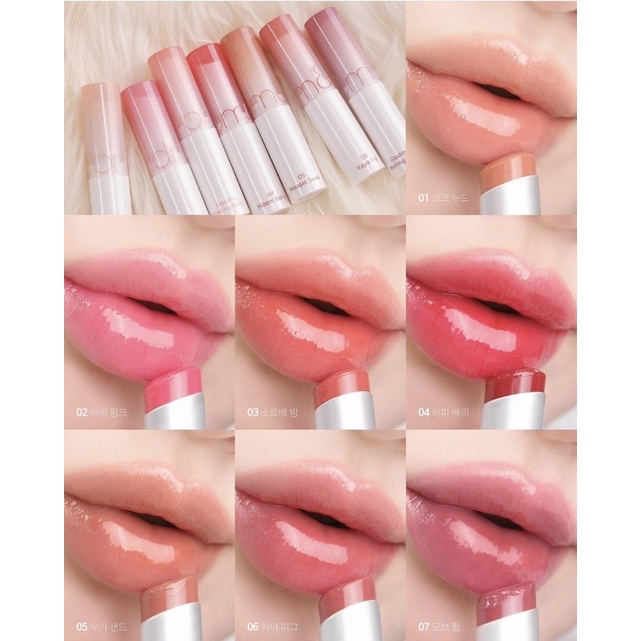 Son dưỡng màu tint Romand Glasting Melting Balm 3.5g