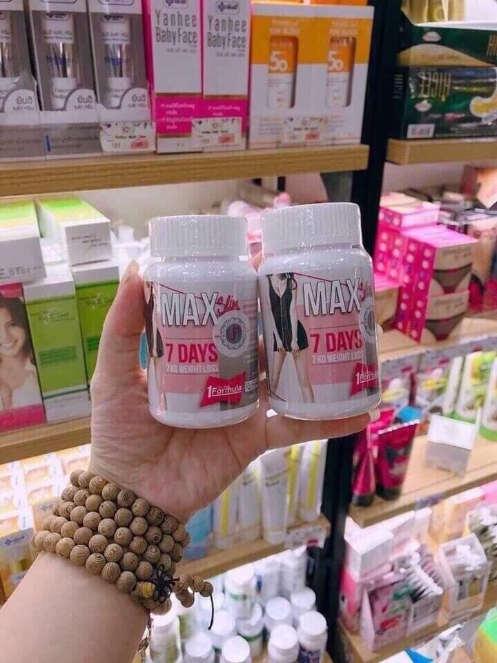Viên uống giảm cân Max 7 Days Thái Lan