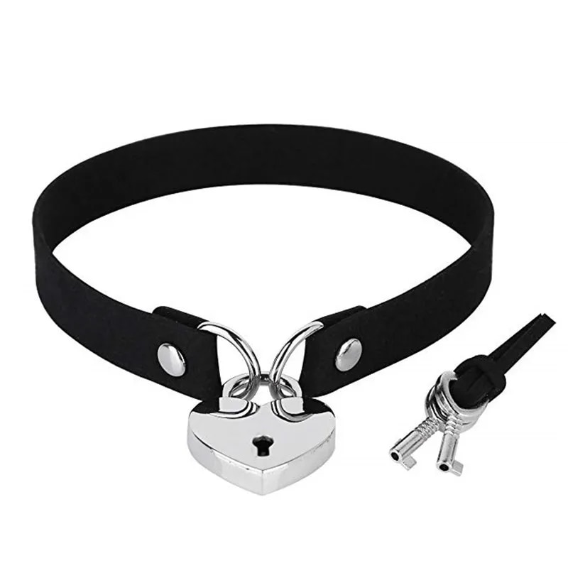 Unisex Gothic Choker Necklaces Women Girls Rivet Leather Necklace Rock Kpop Punk Neck Collars Black Choker Necklace Cool Collar.