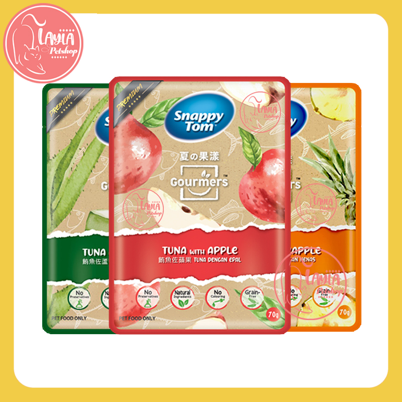 Pate Snappy Tom Trái Cây Cho Mèo