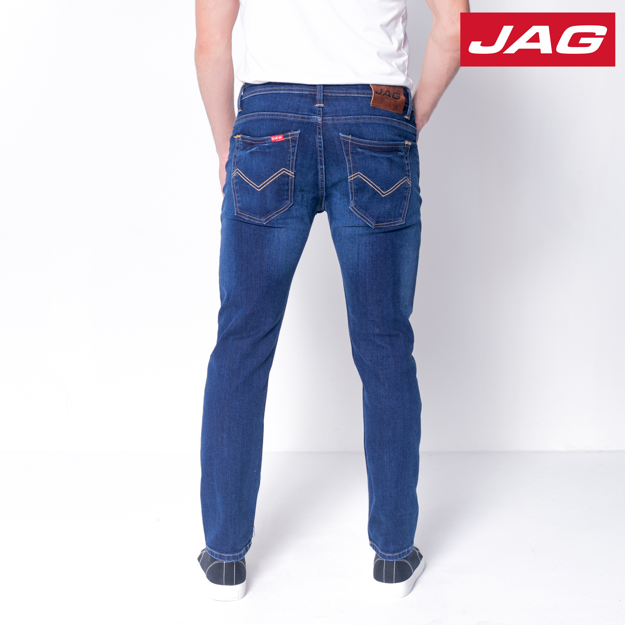 Jag Mens Skinny Stretch 28\