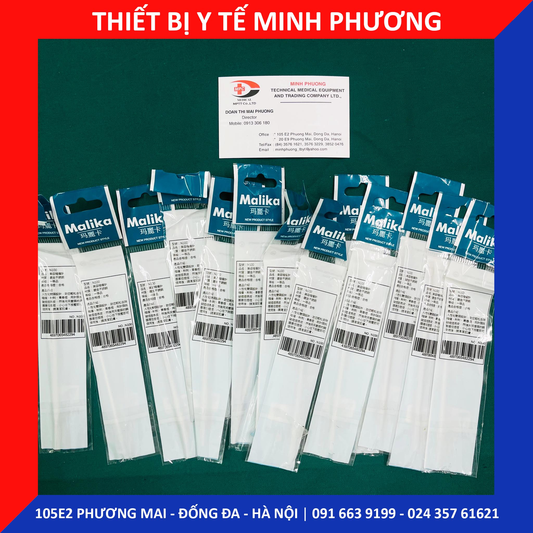 Cây nặn mụn trứng cá (que lấy mụn)