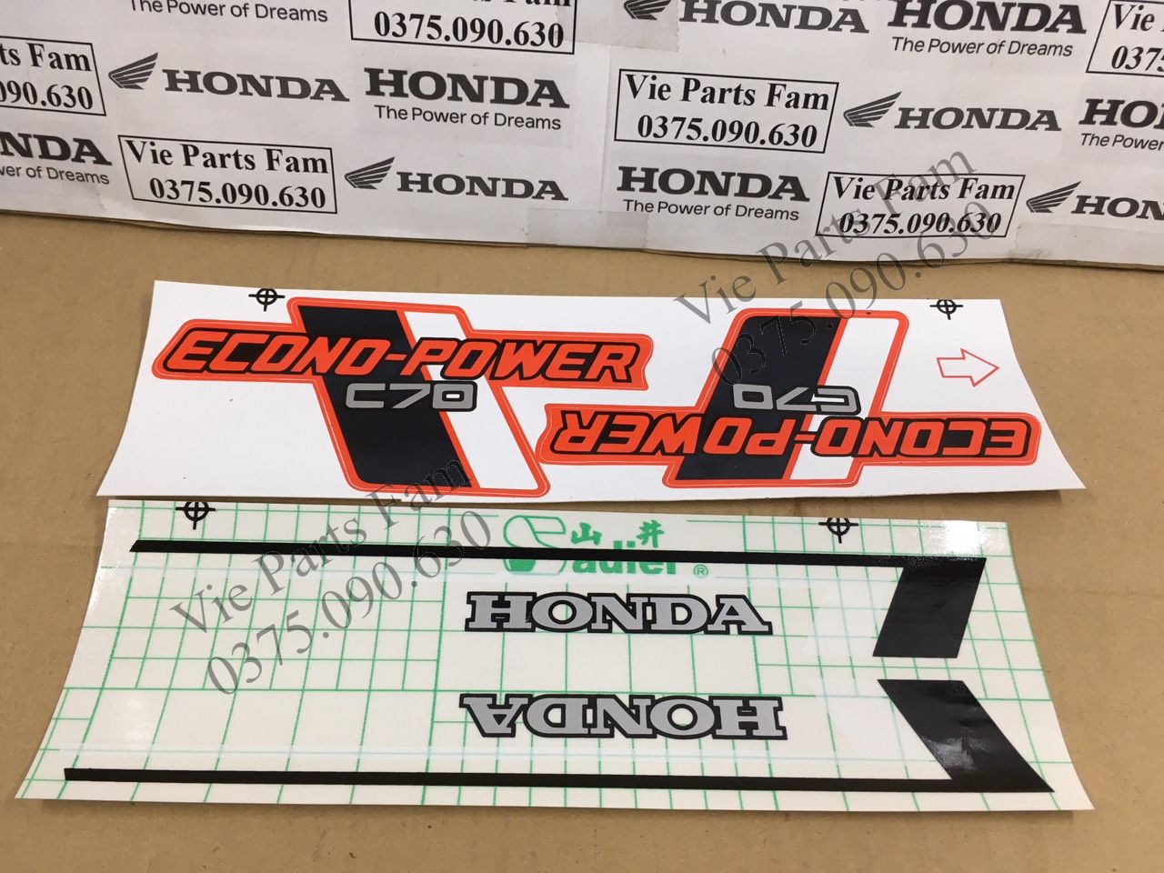 Bộ tem xe máy Honda DD 70