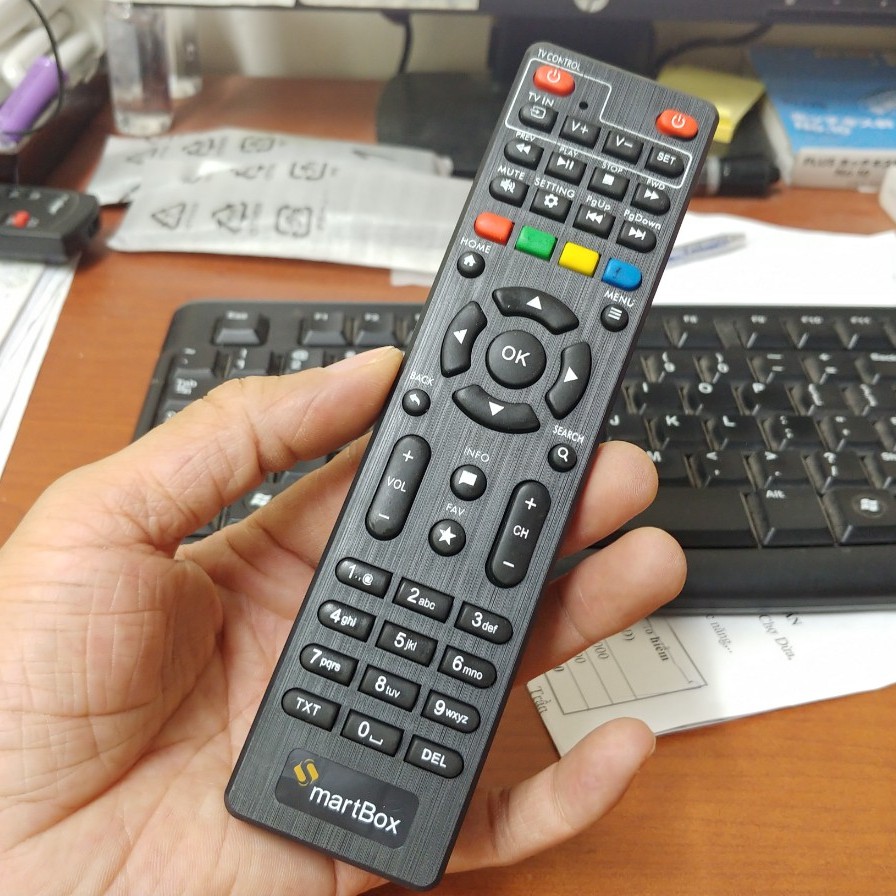 Remote điều khiển đầu thu vnpt smartbox 2 mytv smartbox