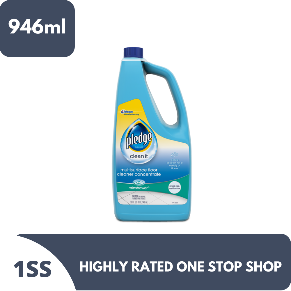 Pledge Clean It Multisurface Floor Cleaner Concentrate Rainshower 946ml