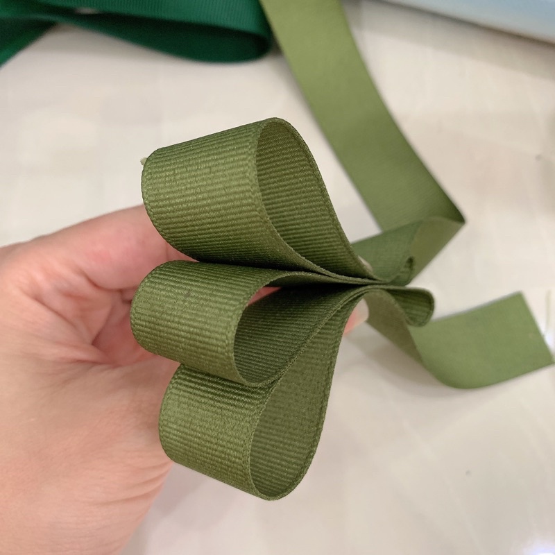 Ruy băng gân 22mm nhiều màu 2,2cm