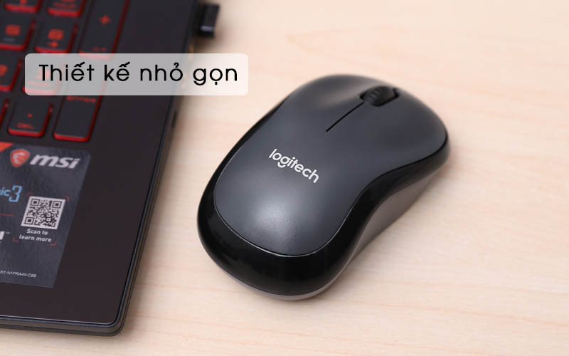 Chuột không dây Logitech Silent M220 Đen ( Like New )
