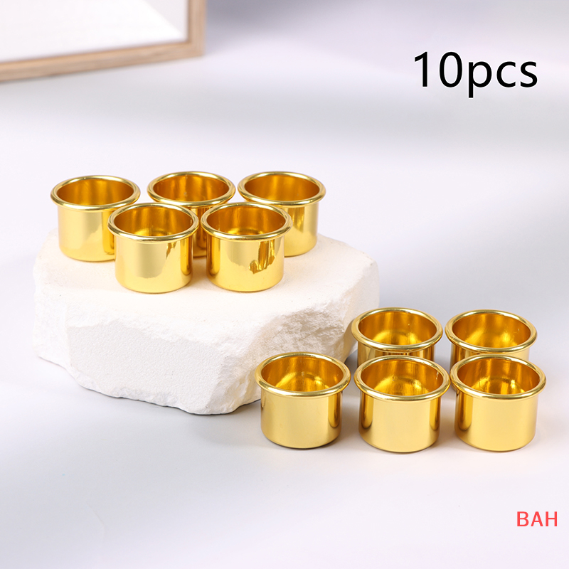 Metal Candle Cups Mini Candle Holder for DIY Candle Containers