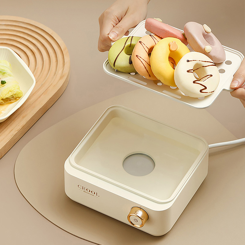KAIMEIDI Household mini electric steamer multi-functional double-layer egg cooker automatic power-off breakfast machine