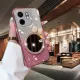 New Phone case infinix Smart 9 Back cover with Bow Makeup Mirror Luxury Shiny Gradient Clear Plating Glitter Girls Slim For infinix Smart9 case. 